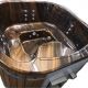 Vasca mini piscina riscaldabile in legno stufa Jacuzzi Hot tube
